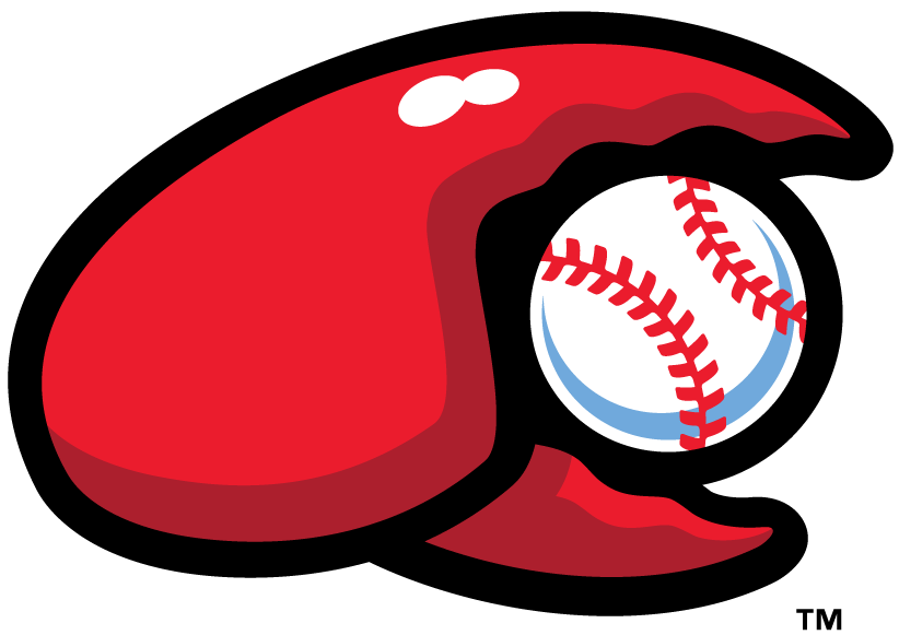 Hickory Crawdads 2016-Pres Secondary Logo vinyl decal